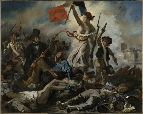 Le 28 juillet 1830. La Liberté guidant le peuple, image 1/22